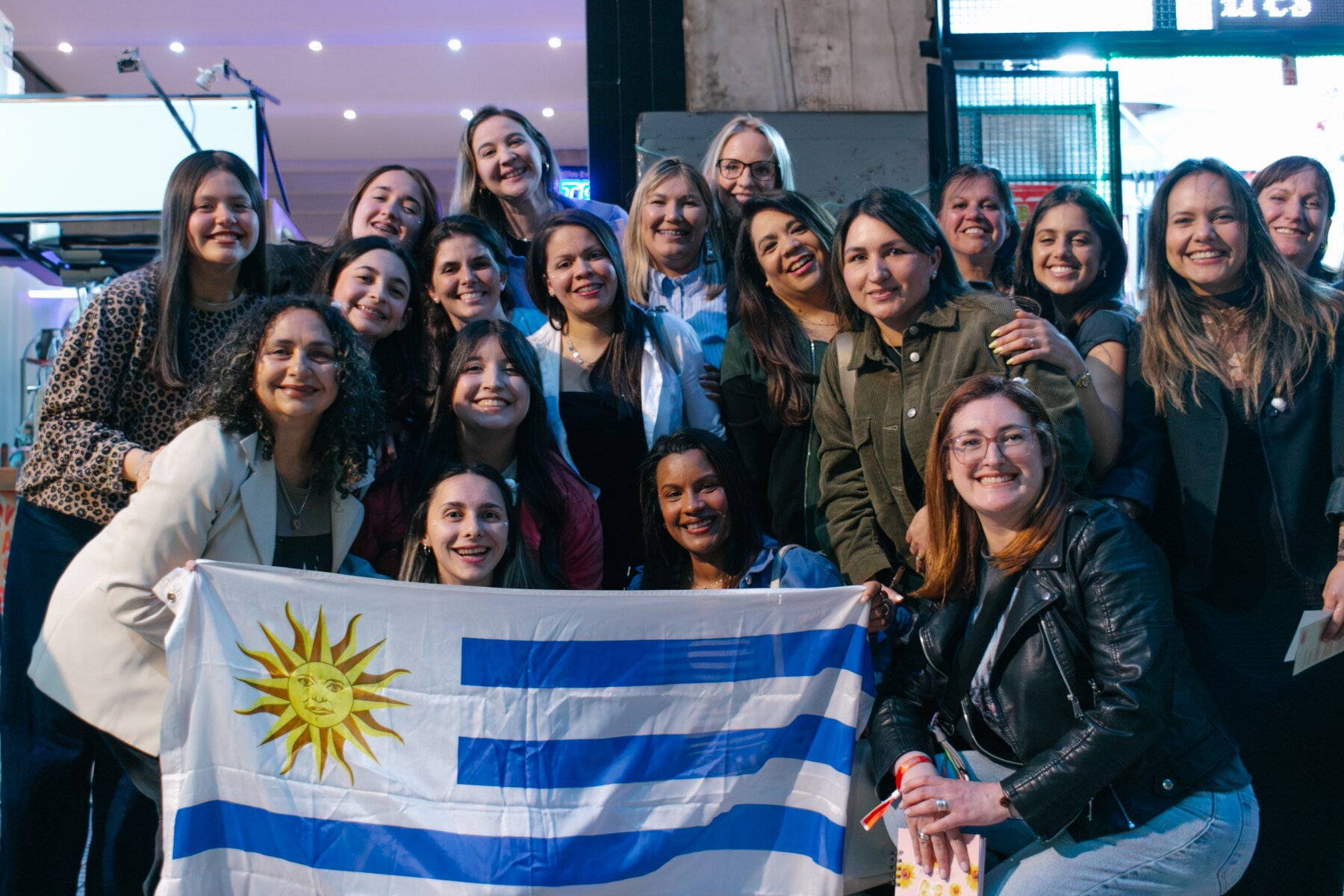 Grupo de mujeres de Uruguay en Sisterhood Conference